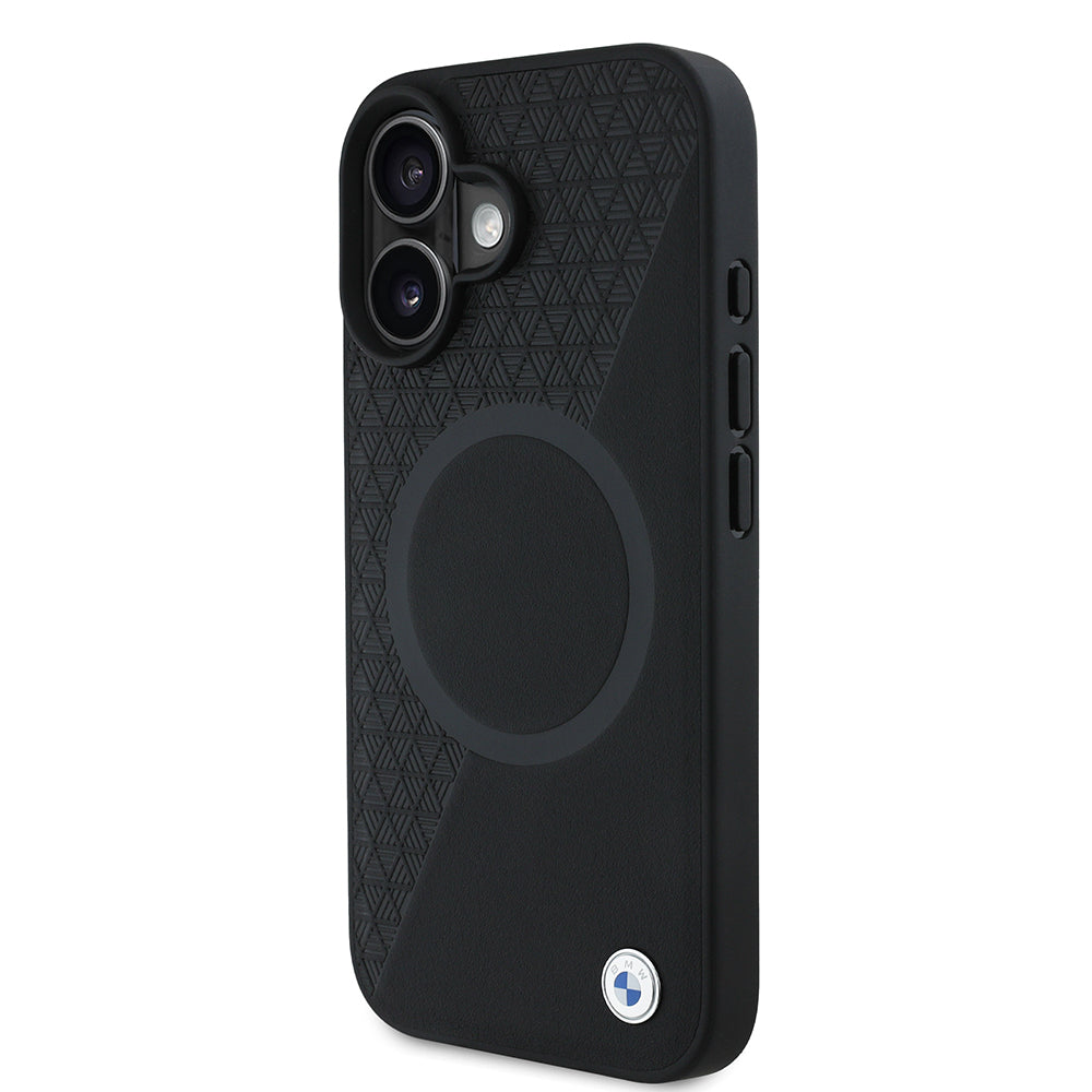 iPhone 16 Kılıf BMW Orjinal Lisanslı M-safe Şarj Özellikli Metal Logolu Yarım Dokulu Circle Deri Kılıf iPhone 16 Kılıf BMW Orjinal Lisanslı M-safe Şarj Özellikli Metal Logolu Yarım Dokulu Circle Deri Kılıf